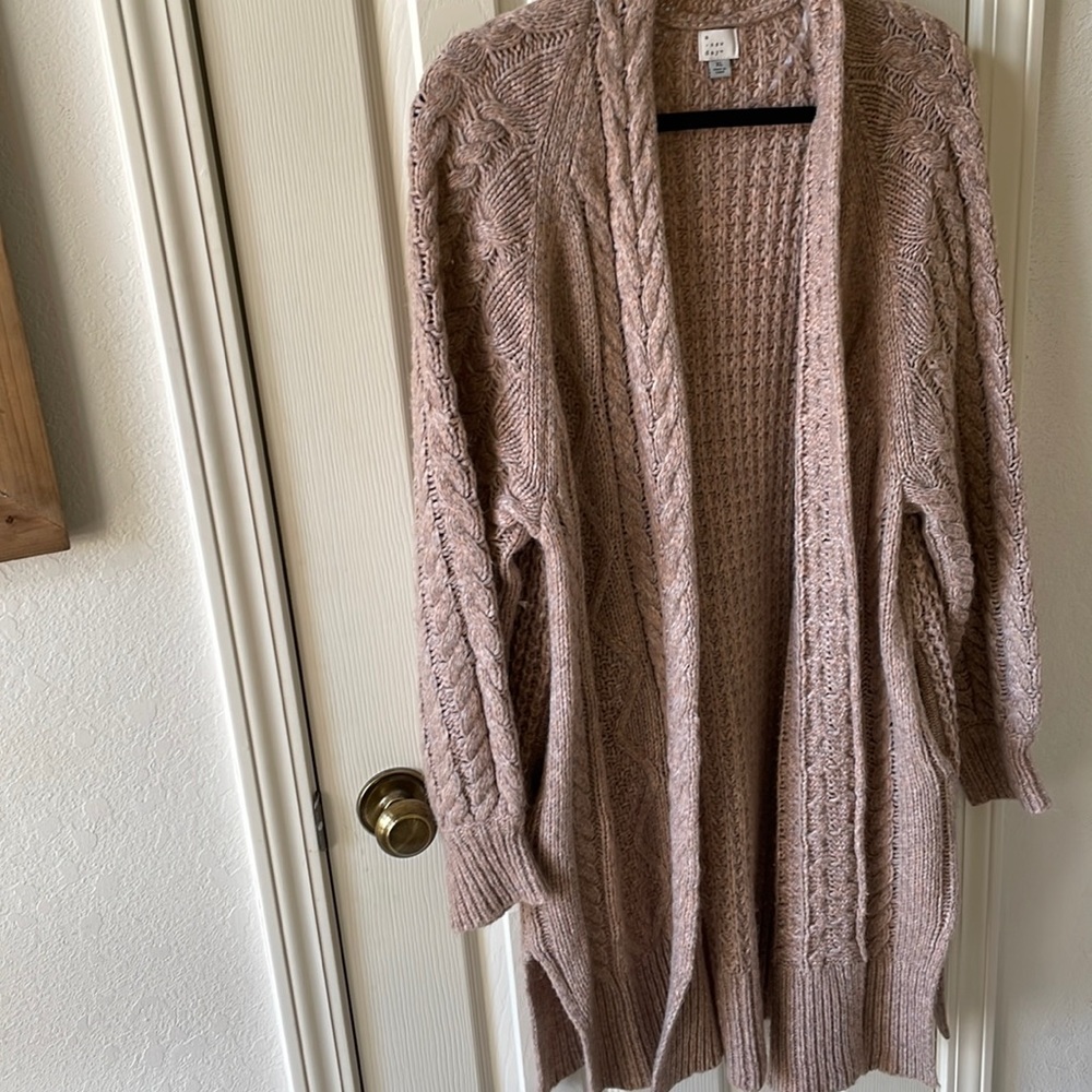 Blanket sweater/duster